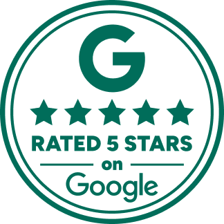 Rated 5 stars on Google