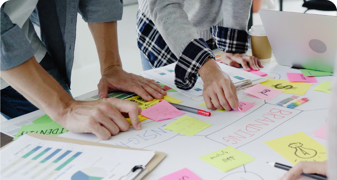 Project-based marketing work