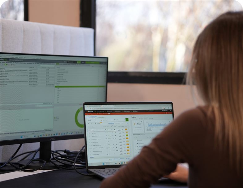 SEO and search engine optimisation work to improve organic visibility